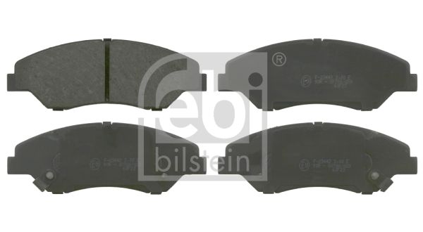 FEBI BILSTEIN Комплект тормозных колодок, дисковый тормоз 16557